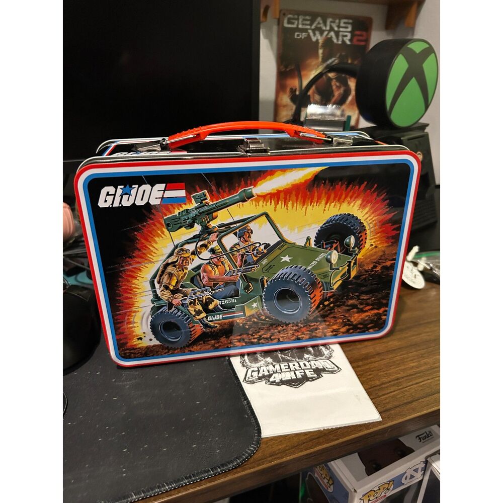 Funko Pop! Transformers VS G.I. Joe Tin Lunch Box GameStop Exclusive